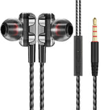 Sport Headsets Bass Gradient Wired In Ear Phones Headphone Head Phones with Mic Music Earphones for Mobile Phone Computer PC