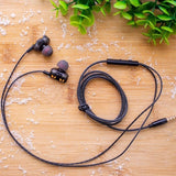 Sport Headsets Bass Gradient Wired In Ear Phones Headphone Head Phones with Mic Music Earphones for Mobile Phone Computer PC